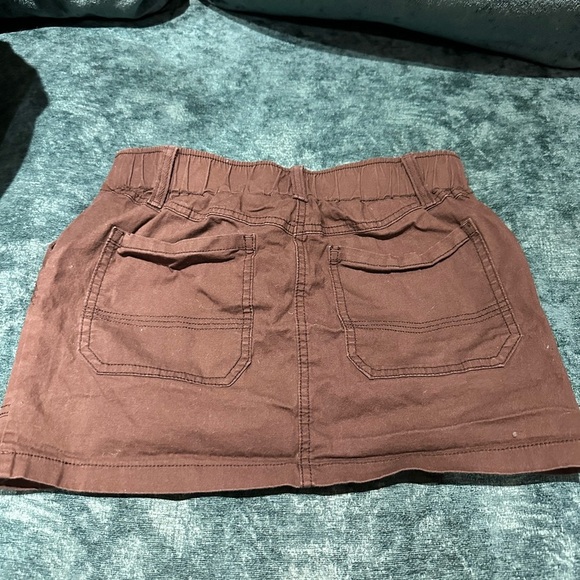 Wild Fable Dark Brown mini skirt giving Y2K - Picture 2 of 5